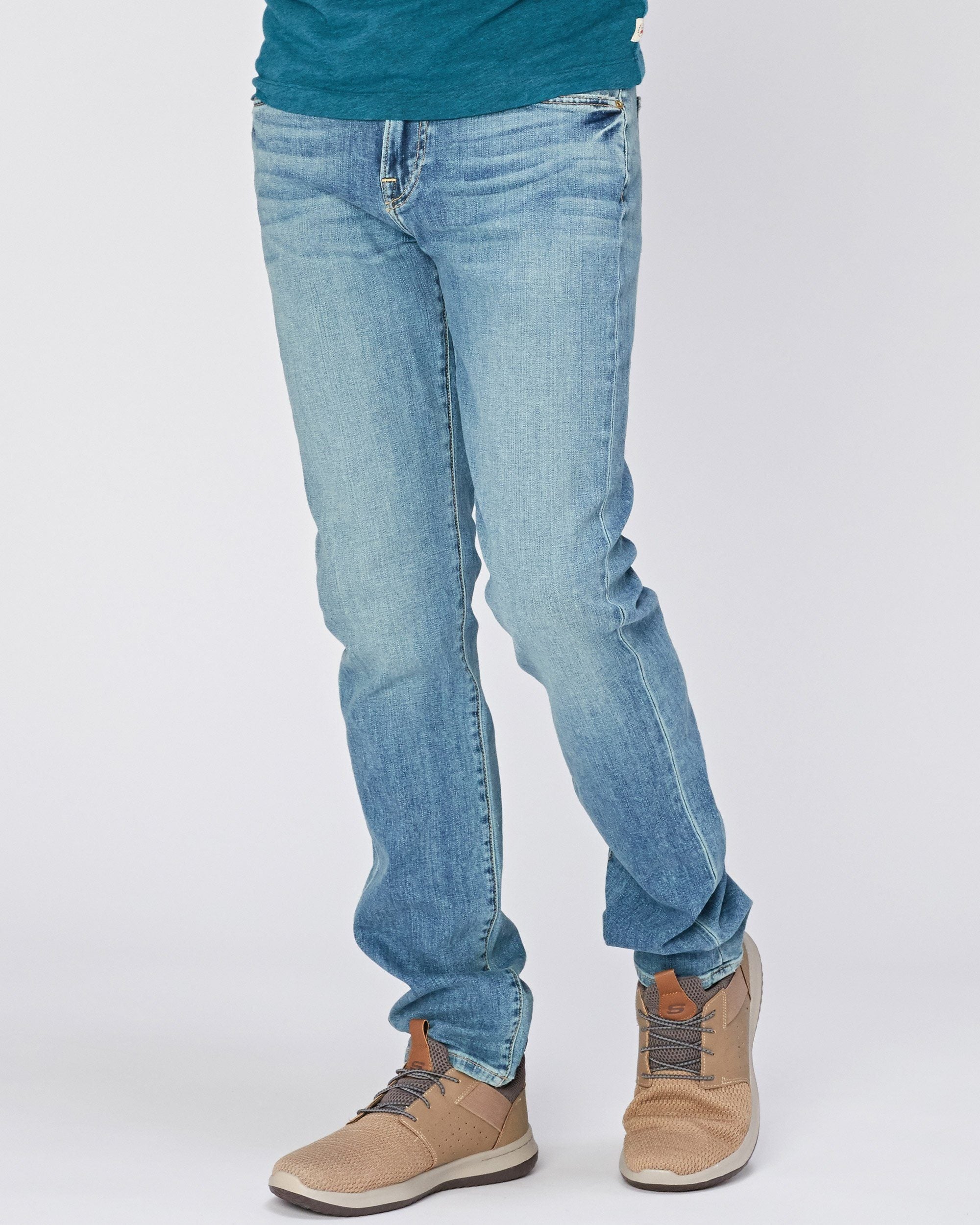 No. 11 Classic Fit Malibu Broken Twill Flex – Agave Denim