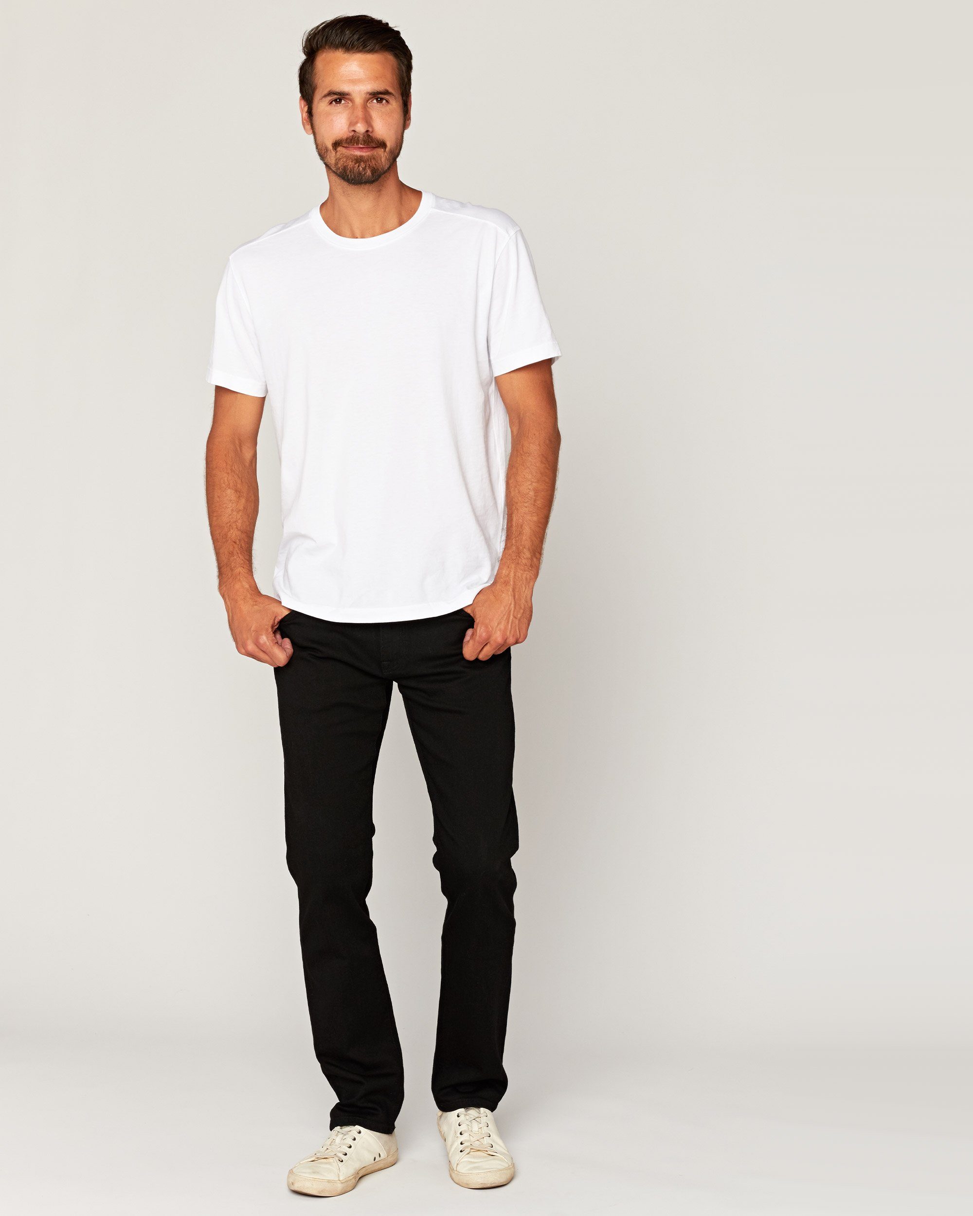 No. 11 Classic Fit Triple Black Flex – Agave Denim