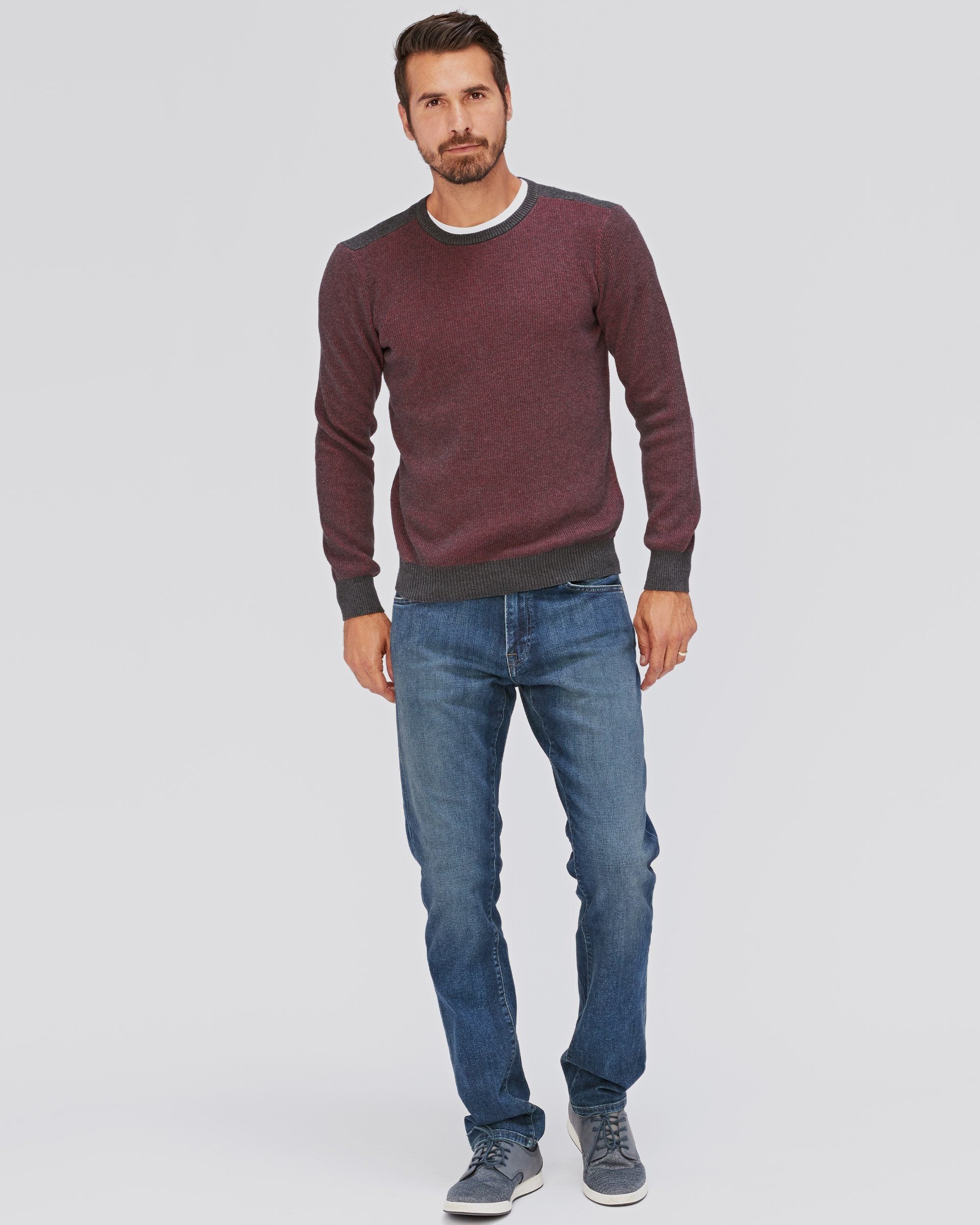 Kestrel Crew Neck Sweater – Agave Denim